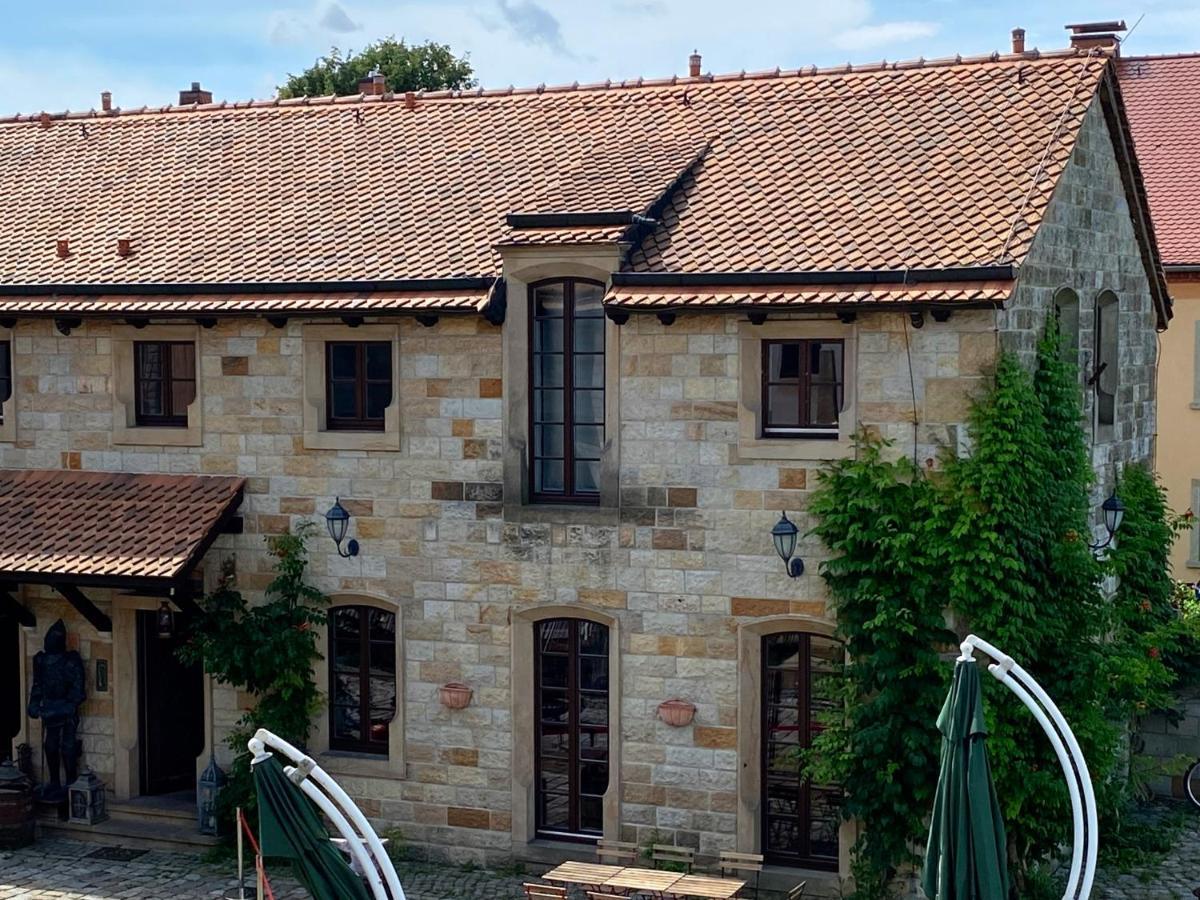 Fewo Waffenkammer Im Rittergut Leppersdorf Bei Dresden Fuer 7 Personen Bagian luar foto